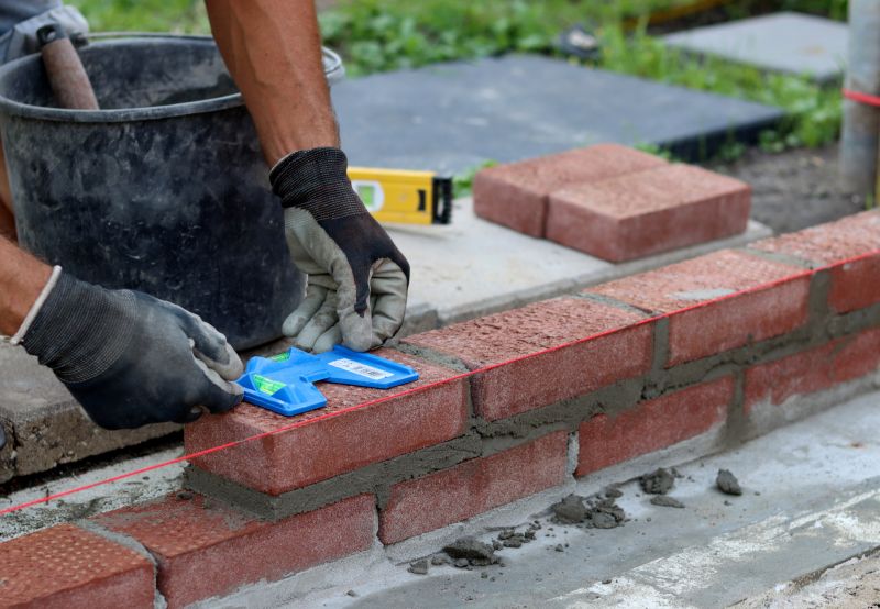 Our team working on Masonry Service projects in Los Angeles, CA