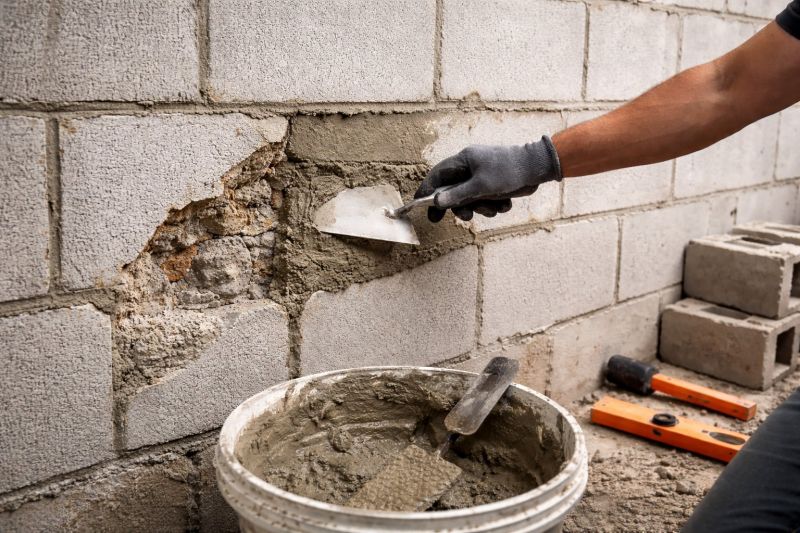 Block Wall Repair in Brea, CA