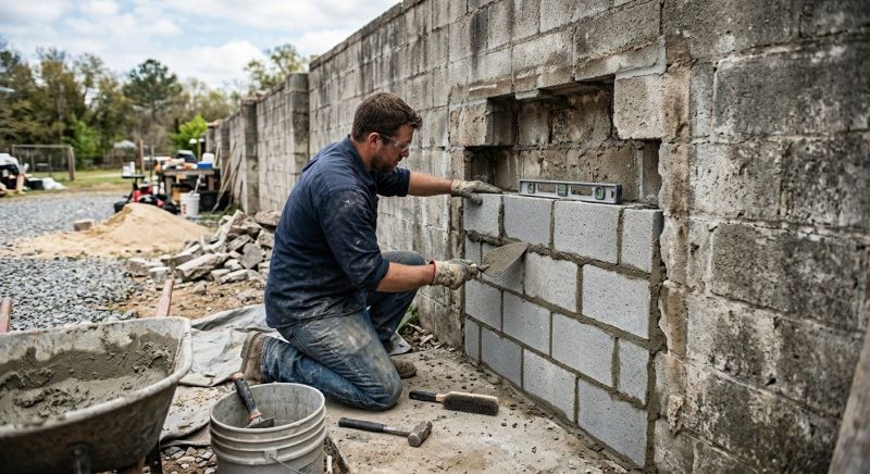 Block Wall Repair in Los Alamitos, CA