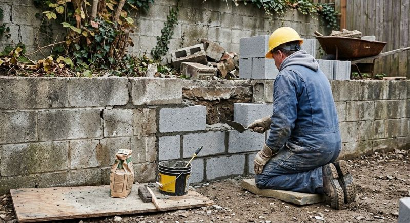 Block Wall Repair in Monterey Park, CA