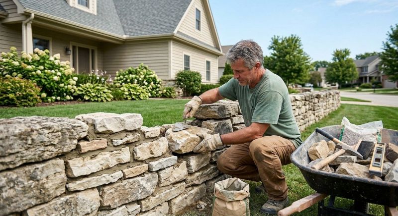 Brick Fence Repair in Los Angeles, CA