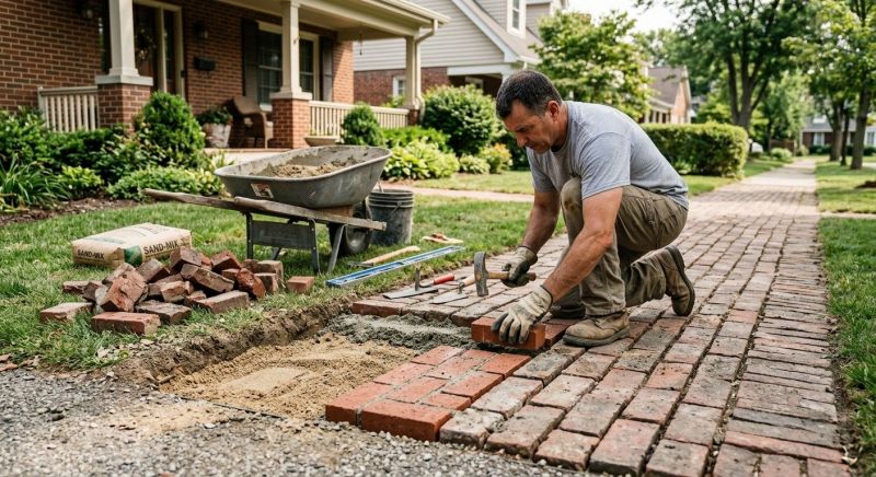 Brick Flatwork Repair in Compton, CA