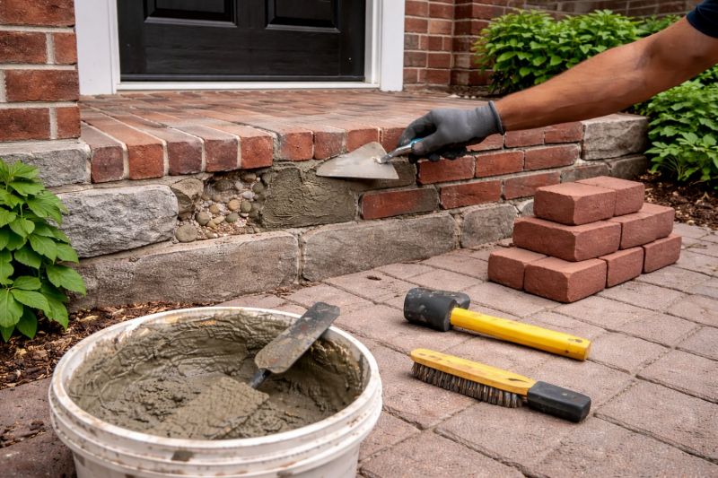 Brick Masonry Repair in Monrovia, CA