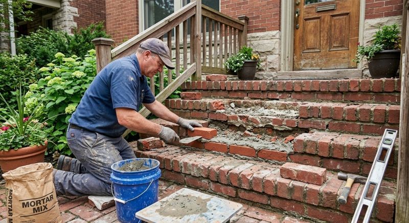 Brick Pathway Repair in Los Angeles, CA