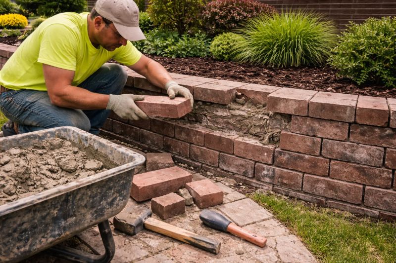 Brick Wall Repair in Montrose, CA