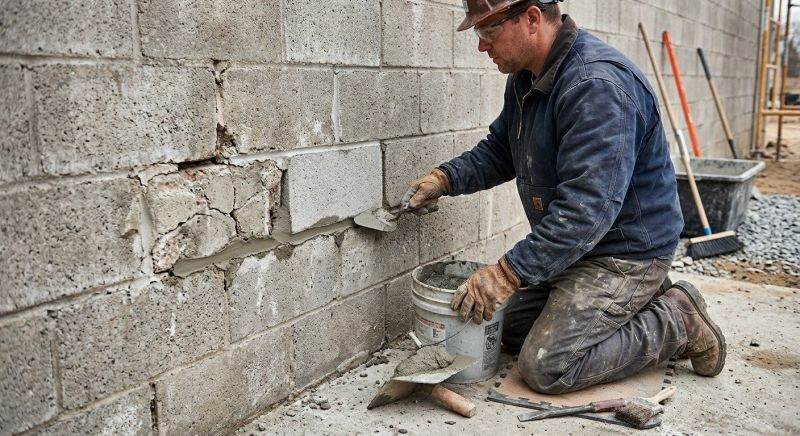 Concrete Block Repair in Baldwin Park, CA
