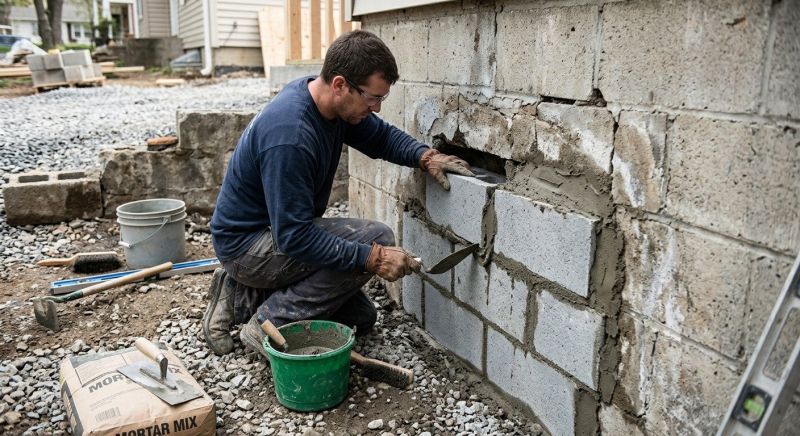 Concrete Block Repair in Monterey Park, CA