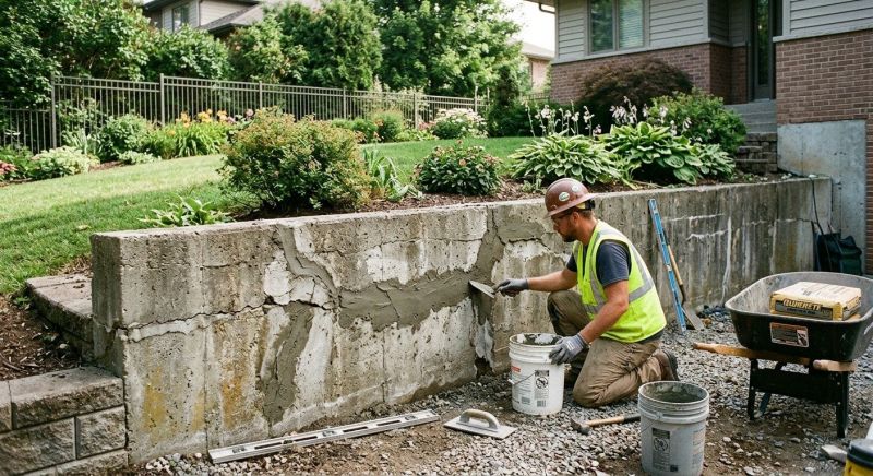 Retaining Wall Repair in Encino, CA