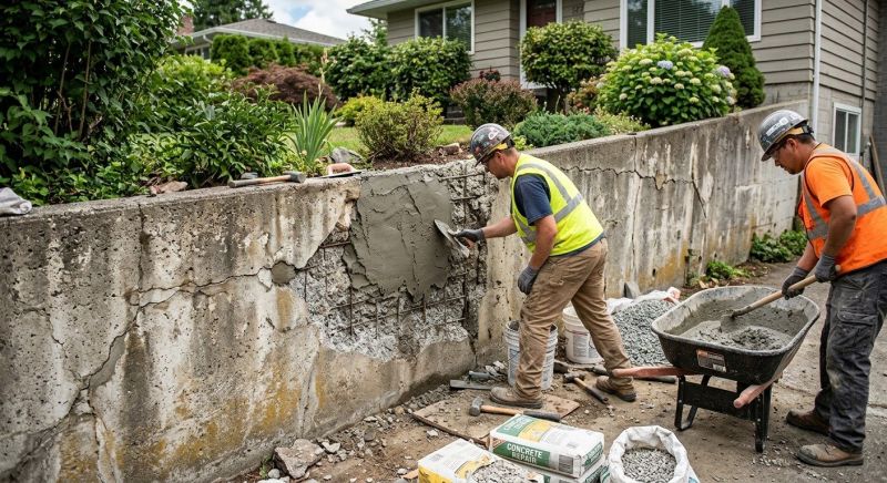 Retaining Wall Repair in Hawthorne, CA