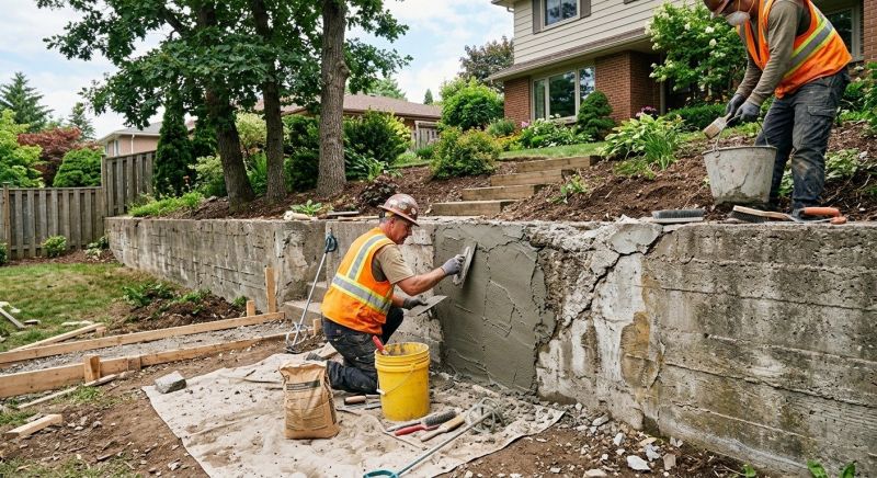 Retaining Wall Repair in Pacoima, CA