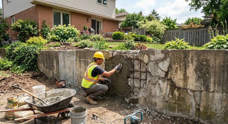 Retaining Wall Repair in West Hollywood, CA