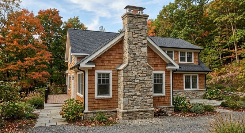 Stone Chimney Installation in La Puente, CA