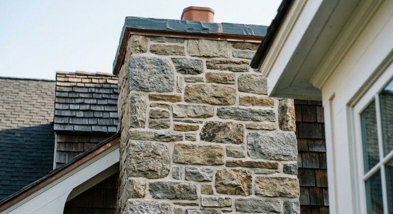 Stone Chimney Installation in Los Angeles County, CA
