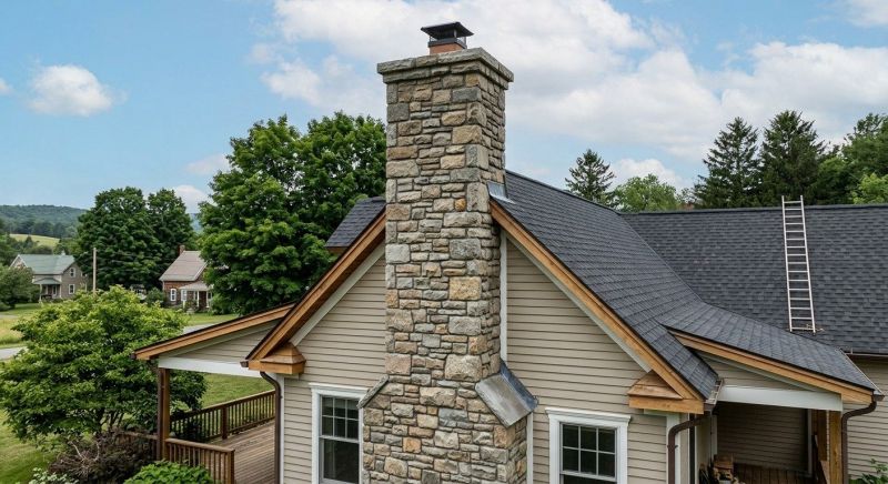 Stone Chimney Installation in Westminster, CA