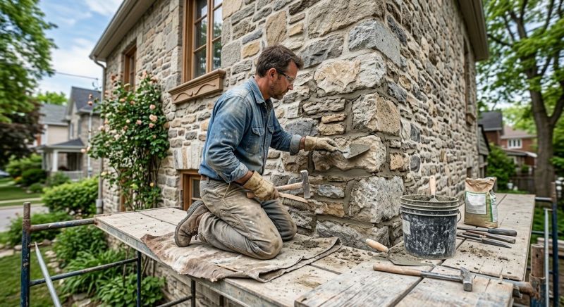 Stone Masonry Repair in Fullerton, CA